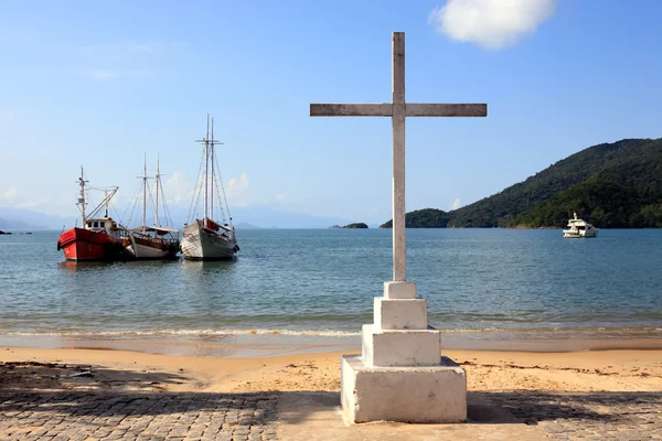 Abraao playa ilha grande — Foto de Stock