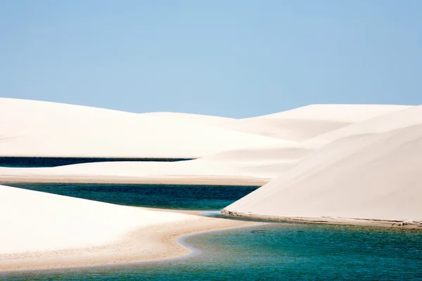 Lencois maranheses park narodowy — Zdjęcie stockowe