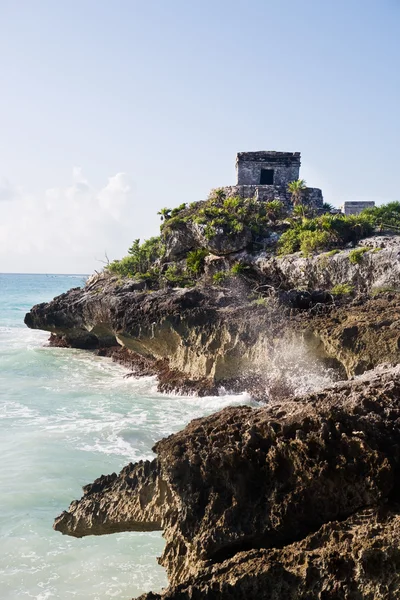 Sitio arqueológico maya de tulum —  Fotos de Stock