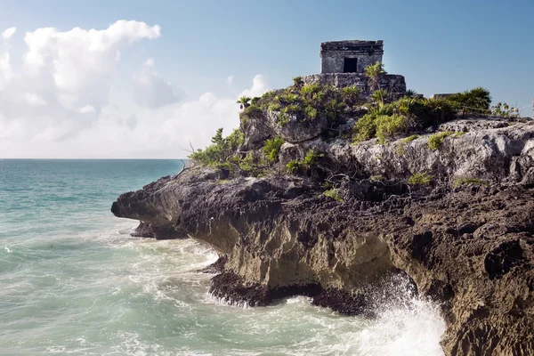 Mayan archeologic site of tulum — Stock Photo, Image