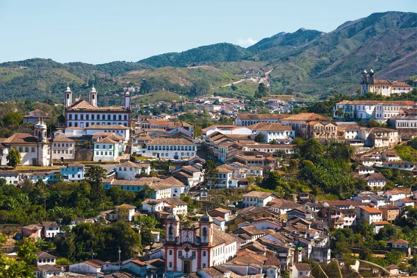 Ouro preto cityscape - Stock-foto