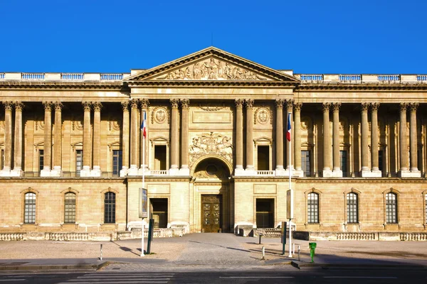 Le louvre museum palace paris — Stock Photo, Image