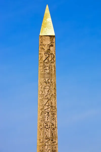 Obelisk Place de la Concorde Paris — Stock Photo, Image