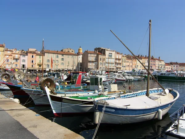 Saint tropez port — Stock Photo, Image