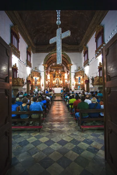 Rosario dos pretos kirche in salvador von bahia — Stockfoto