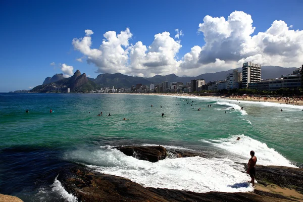 Ipanema Leblon Stockfoto