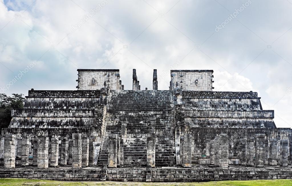 temple of the jaguar warrior Chichen Itza