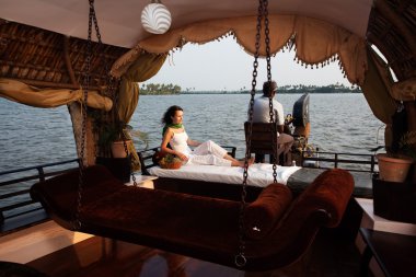 kerala devlet Hindistan önemsizden tekne turu
