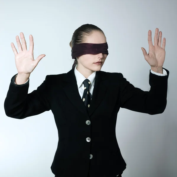 Mujer ciega —  Fotos de Stock