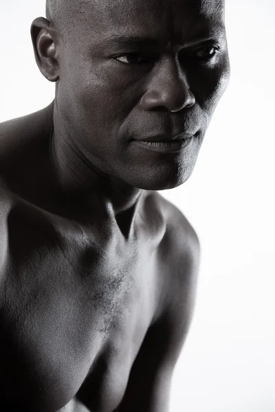 Beau portrait d'homme afro-américain — Photo