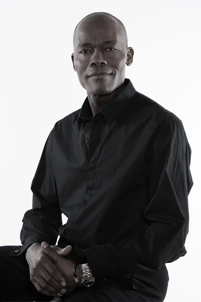 Handsome Afro-American Man portrait — Stock Photo, Image