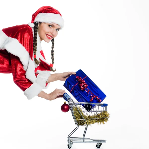 Shopping de Noël Photo De Stock