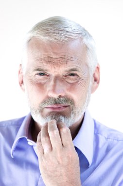 Komuta sizde portre dalgın şüphe