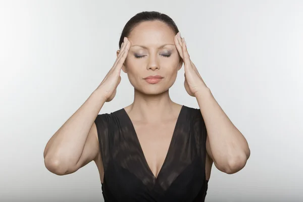 Hermoso retrato de mujer expresión —  Fotos de Stock