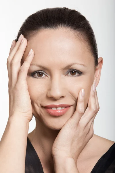 Glücklich asiatische Frau — Stockfoto