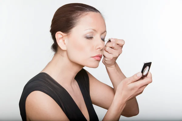 Make-up schoonheid Aziatische vrouw — Stockfoto