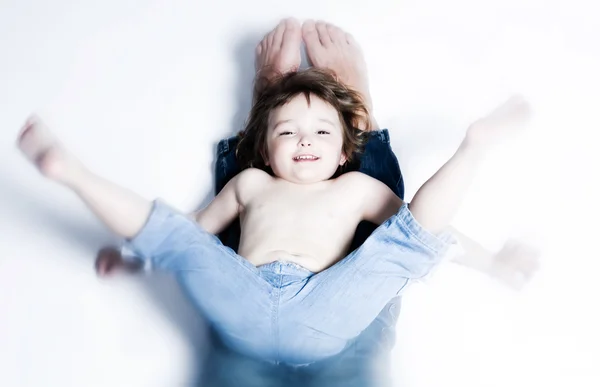 Father and daughters- — Stock Photo, Image