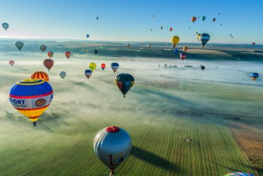 Mondial sıcak hava balon reunion lorraine içinde Fransa