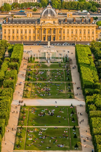 Ecole militaire miasto Paryż Francja — Zdjęcie stockowe