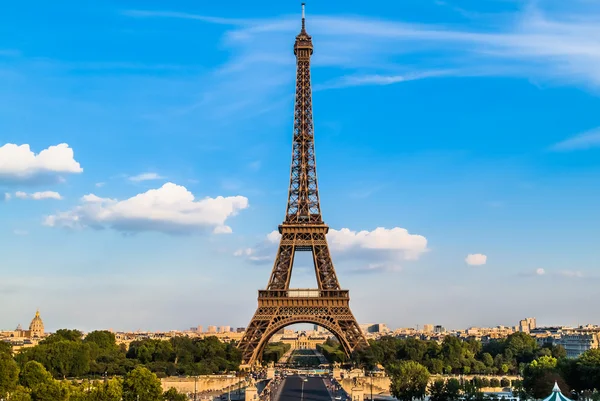 Το Άιφελ Πύργος πόλη Παρίσι Γαλλία — Φωτογραφία Αρχείου
