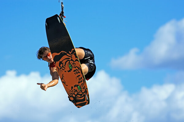 Kite surfing in brazil