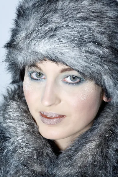 Beautiful russian woman — Stock Photo, Image