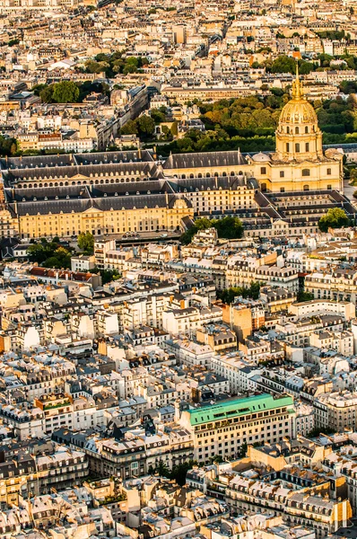 Αεροφωτογραφία invalides cityscape Παρίσι Γαλλία Royalty Free Φωτογραφίες Αρχείου