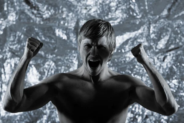 Stilig man skönhet — Stockfoto