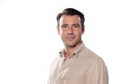 Yakışıklı erkek portresi