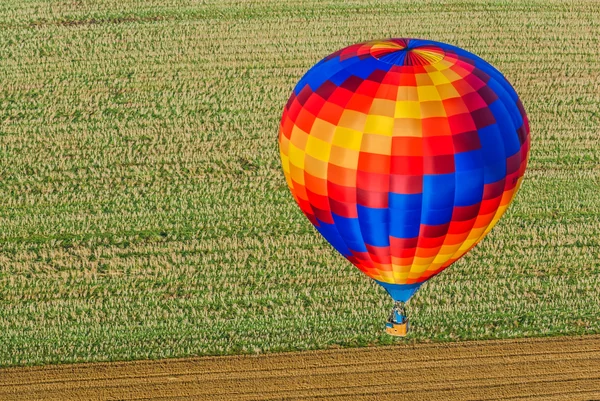 En varm luft ballong reunion — Stockfoto