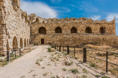 Al karak Kerak'a Haçlı Kalesi kale jordan