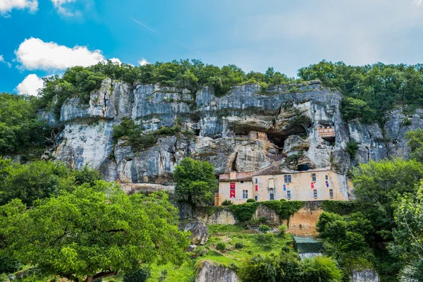 Maison forte de reignac dordogne perigord Fransa — Stok fotoğraf