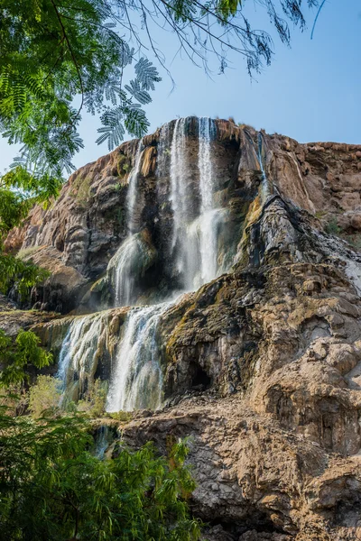 Ma'in sorgenti termali cascata jordan — Foto Stock