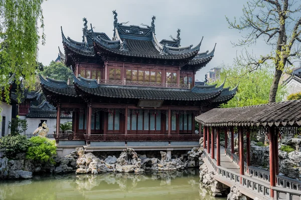 Юйюань сад Шанхай Китай — стоковое фото