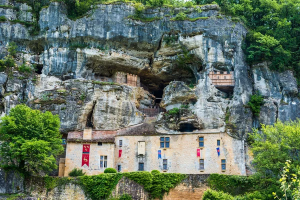 Maison forte de reignac dordogne perigord Frankrike — Stockfoto