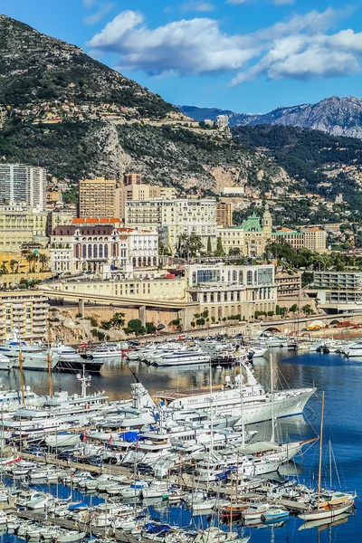 Principaute of monaco and monte carlo — Stock Photo, Image