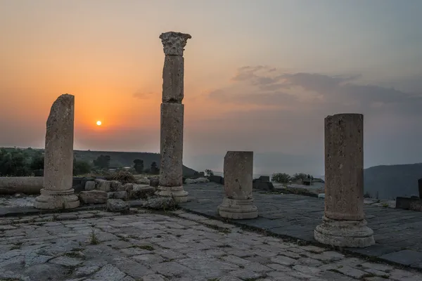 Umm Qais gadara romans ruínas jordânia — Fotografia de Stock