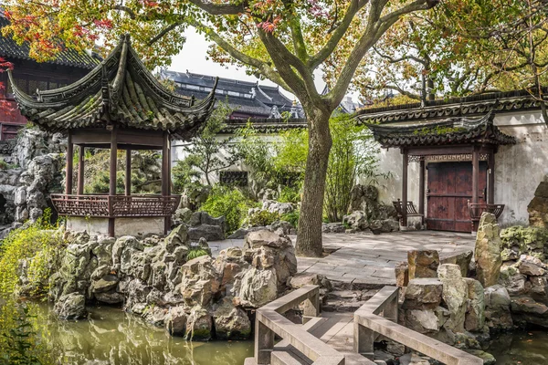 Юйюань сад Шанхай Китай Лицензионные Стоковые Фото
