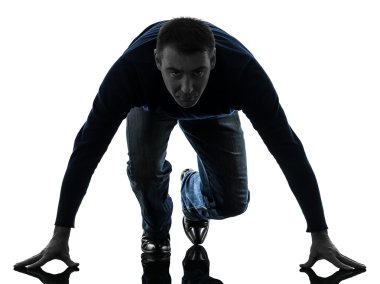 adam başlayan blok siluet tam uzunlukta Tarih