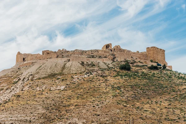Shobak kruisvaarder kasteel Fort Jordanië — Stockfoto