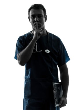 Doktor adam cerrah portre siluet hushing