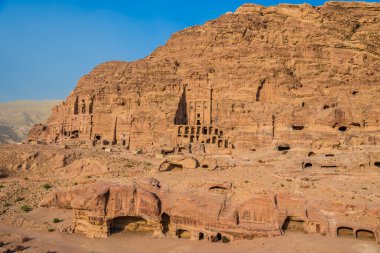 kral mezarları, nabatean şehir Petra'dan jordan