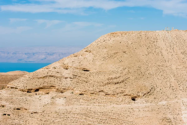 Montagne du château d'Hérode machareus jordan — Photo