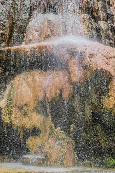 Ma'in hot springs şelale jordan — Stok fotoğraf