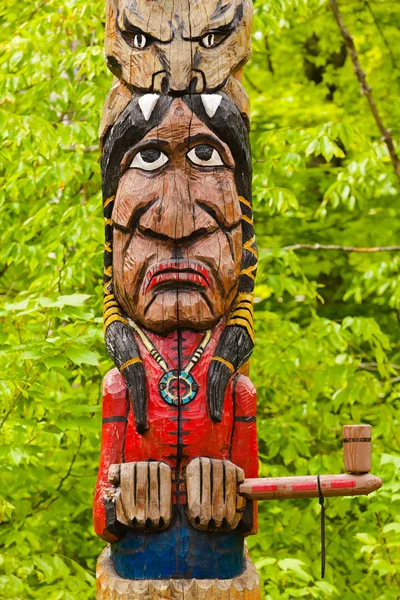 Totem indiano — Foto Stock