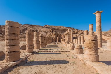 Roma Tapınağı nabatean city petra Ürdün
