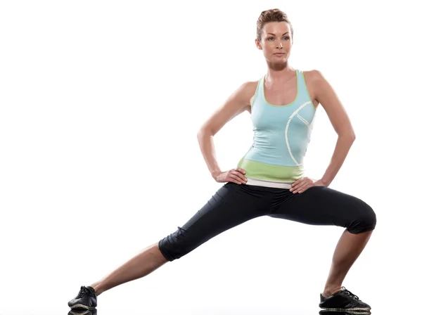 Woman workout posture — Stock Photo, Image