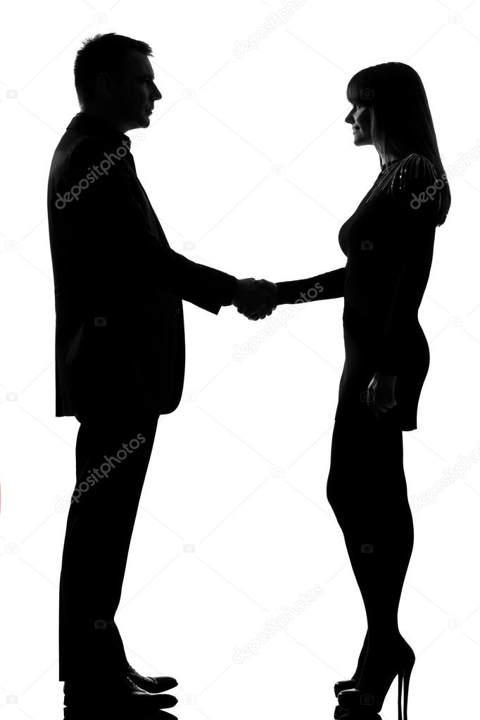 One couple man and woman handshake Stock Photo by ©STYLEPICS 32582575
