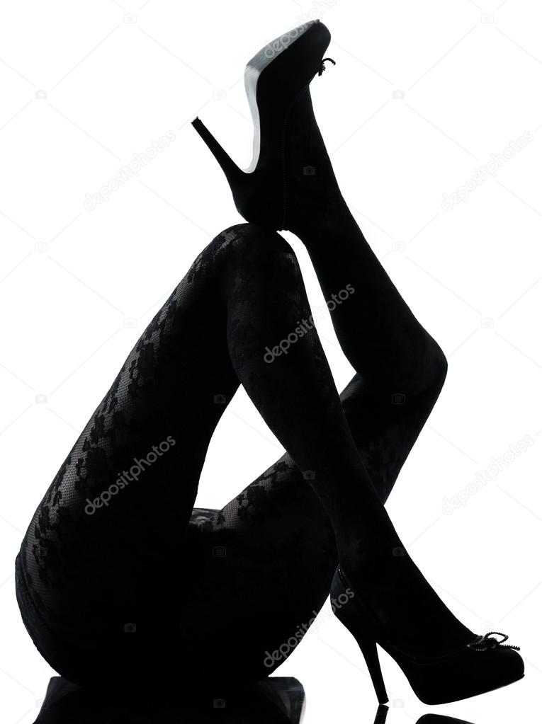 女性の足のシルエット ストック写真 C Stylepics 女性の足のシルエット ストック写真 C Stylepics