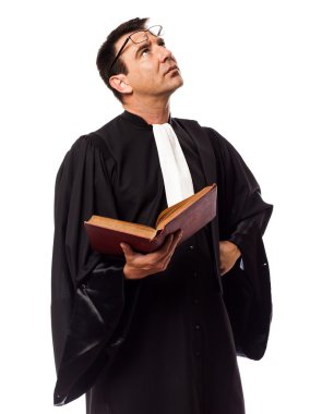 avukat adam düşünme portre